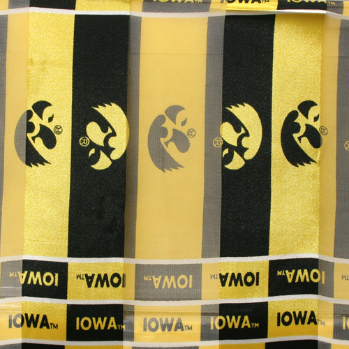 Iowa Hawkeyes Officialy Licensed Ncaa Polyester Scarf - £11.80 GBP