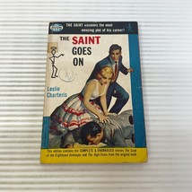 The Saint Goes On by Leslie Charteris Avon Paperback Mystery Thriller Book 1935 - £9.53 GBP