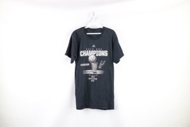 Adidas Mens S Faded 2014 NBA Champs San Antonio Spurs Basketball T-Shirt Black - £19.32 GBP