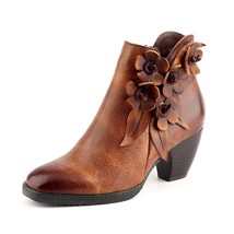 Short Plush Women Shoes Platform Boots New Winter Genuine Leather Zip Round Toe  - £112.74 GBP