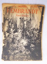 Vintage Recueil D&#39;eaux Fortes Rembrandt Encyclopédie Alpina 42 - £31.21 GBP