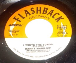 Barry Manilow 45 Could It Be Magic / I Write The Songs NM C3 - $3.95