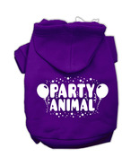 Party Animal Screen Printed Pet Hoodie for French Bulldog, Yorkie, All B... - £27.64 GBP+