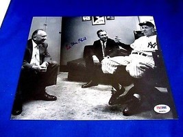 LEE MACPHAIL WITH STENGEL HOF MLB AL PRES YANKEE EXEC SIGNED AUTO 8 X 10... - £54.43 GBP