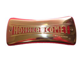 Vtg M Hohner Comet 3427 Harmonica In Key C G Curved Two Sided With Case ... - £61.86 GBP