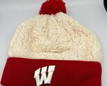 Wisconsin Badgers NCAA Top of the World Hat Beanie Pom Pom Cap New Men - $14.14