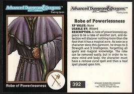 1991 TSR AD&amp;D Gold Border Fantasy Art RPG Card 392 Dungeons &amp; Dragons Magic Robe - £5.51 GBP