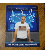 THE LIMBAUGH LETTER  SEPTEMBER 2019  &quot;THE BATTLE LINES ARE DRAWN&quot;  NEW C... - $3.00