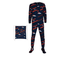 NFL Keystone Unisex Union Suit with Cinch Bag - DENVER BRONCOS - £29.85 GBP