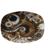 Platter Granite Look Black and White – Stylish Serving Platter, Elegant ... - $987.91 MXN