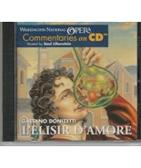 Gaetano Donizetti L&#39;Elisir D&#39;Amore Washington National Opera Commentarie... - £19.67 GBP
