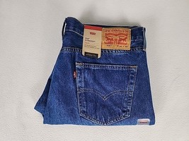 Levi&#39;s 514 Regular Fit Zip Fly Straight Leg Denim Jeans 34X32 Men&#39;s Medi... - $36.99