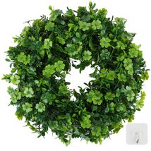 Luck &amp; Happiness - 18” Shamrock Wreath for St. Patrick's Day Celebrations - $62.32