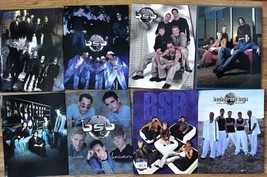 Lot Of 8 Backstreet Boys Unused 3-HOLE Folders - £47.37 GBP