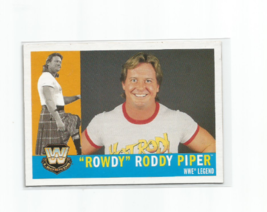 Rowdy Roddy Piper 2005 Topps Wwe Heritage Wwe Legend Card #85 - $4.99