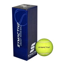 Symactive Heavy Tennis Cricket Ball, Set of 3 (material: rubber , Standard size) - £21.35 GBP