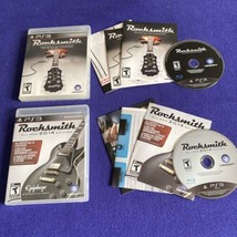 Rocksmith PS3 Lot 1 + 2014 Edition (Sony PlayStation 3 PS3) Complete Tested! - £13.80 GBP