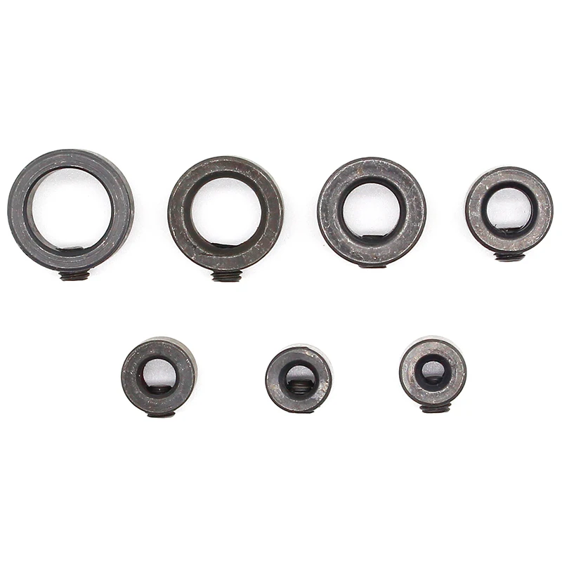 House Home Hot Sell 7Pcs/Lot 3-12mm Drill Bit Depth Stop Collar Ring Positioner  - £19.81 GBP