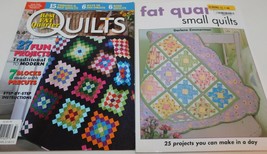 FAT QUARTER Small Quilts &amp; Best over 50 Projects! Quilting Books - $13.81