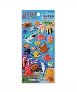 CUTE SEA LIFE STICKERS Puffy Sticker Sheet Craft Kids Scrapbook Animals ... - €2,11 EUR