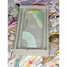 heyday Apple iPhone 12 &amp; 12 Clear Pro Hardshell case Watercolor Green Gold - £6.45 GBP