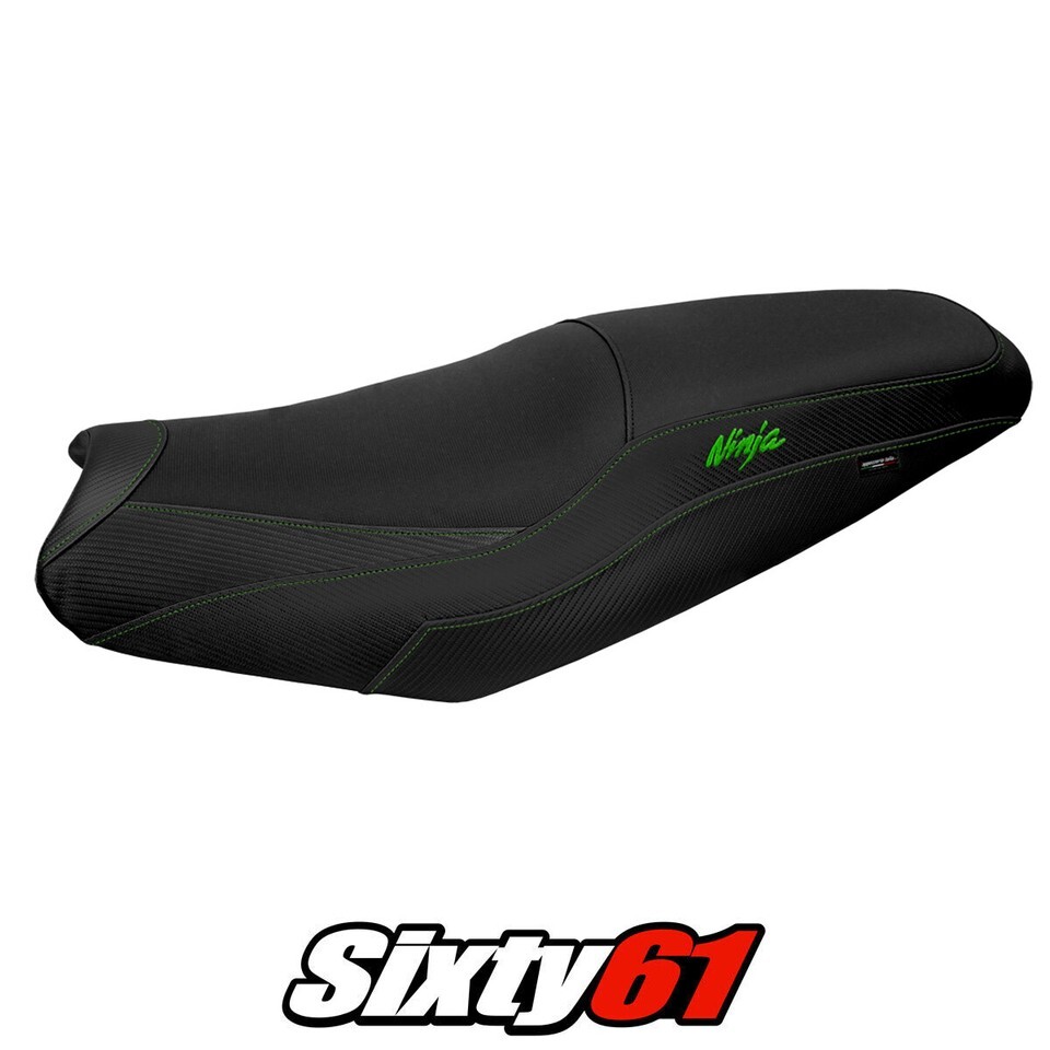 Kawasaki ZX14R 2012-2021 2022 2023 2024 Seat Cover Tappezzeria Green Black - $306.00 Kawasaki ZX14R 2012-2021 2022 2023 2024 Seat Cover Tappezzeria Green Black - $306.00