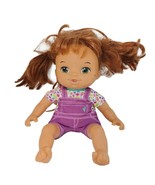 Baby Alive Hasbro 2018  Luv n Snuggle Baby Doll Soft Body Brown hair Gre... - $13.43 CAD