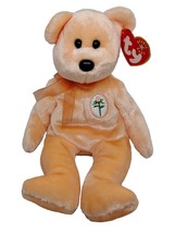 TY Beanie Baby Born 2000 Dearest Bear Beanbag Plush Animal With/ Tag - $166.60 MXN