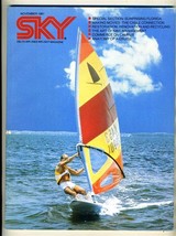 Delta Airlines Inflight Magazine SKY November 1981 Sailboarding Cover - £11.85 GBP