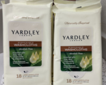 (4) Disposable Washcloths 18/Pk by Yardley London 12 x 8” Long = Total 72 - $19.99