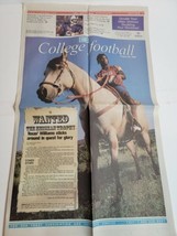 Vintage 1990s USA Today Sports Newspaper Ricky Williams Heisman Texas Lo... - $9.30