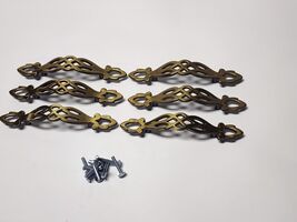 6 pcs. of Hickory Hardware P365-LP Queen Ann Drawer Pulls 3" Hole Centers - $26.99