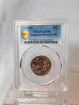 2000 S Jefferson Nickel ANI PF70DCAM &amp; 2019 W Washington Quarter PCGS AU58 - £47.17 GBP