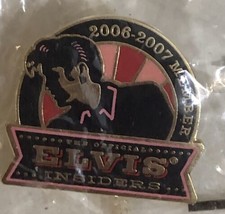 Elvis Presley Elvis Insiders 2006-2007 Member Pin J4 - £7.03 GBP