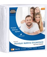 Premium Zippered Mattress Encasement From Utopia Bedding (Fits 12 Inches - $41.94