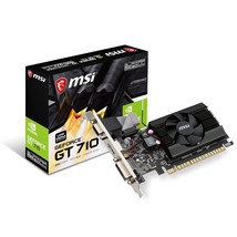 Msi Gaming Ge Force Gt 710 2GB GDRR3 64-bit Hdcp Support Direct X 12 Open Gl 4.5 Si - £69.19 GBP