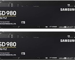 Samsung MZ-V8V1T0B/AM 980 PCIe 3.0 NVMe SSD 1TB (2-Pack) - $331.99