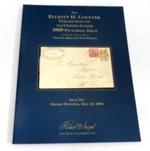 Siegel Stamp Auction Catalog Elliott Coulter US 1869 Pictorial Issue &amp; U... - $9.40