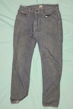 J.Crew Blu Denim Jeans Uomo 32 X 32 Dq - £37.60 GBP
