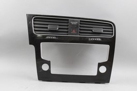 2015-2019 Volkswagen GTI Radio Bazel Dashboard Trim with Vents OEM #38721 - $2,975.20 MXN