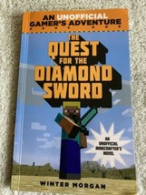 A Minecraft Gamer&#39;s Adventure: The Quest for the Diamond Sword Paperback Book - £5.74 GBP