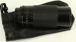 SLR Photography ALBINAR ADG Macro Zoom Camera Lens f/3.9 80-200mm w/Case &amp; Caps - £17.81 GBP