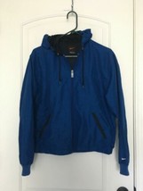 Nike Boys Athletic Full Zip Windbreaker Track Jacket Blue Size Medium  - $36.86