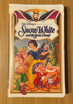 Disney Masterpiece Collection Snow White and the Seven Dwarfs - VHS (Clamshell) - £4.68 GBP