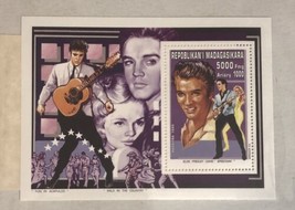 1995 Elvis Presley Collectible Stamps Vintage Madagascar  Speedway - £5.27 GBP