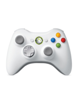 Genuine Microsoft Wireless Controller Gaming Joystick White for Xbox 360... - $22.46