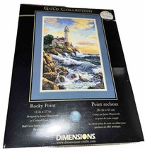 Dimensions The Gold Collection Rocky Point Counted Cross Stitch Kit #3895 New - £18.38 GBP