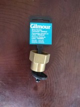Gilmour 5FP7FH Hose Connector 1/2&quot;  FNPT x 3/4&quot; FNH Brass Pipe to hose c... - $8.79