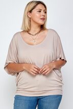 Solid Knit Top, With A Flowy Silhouette - $27.55