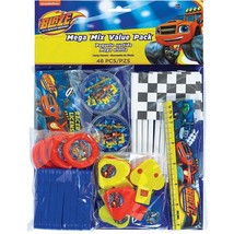 Blaze and The Monster Machines Party Favors Mega Birthday Party Value Pack 48 Pc - £10.40 GBP